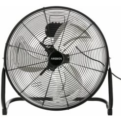 AREBOS Bodenventilator Windmaschine 20 Zoll Ø 50 Hallenlüfter Werkstattlüfter