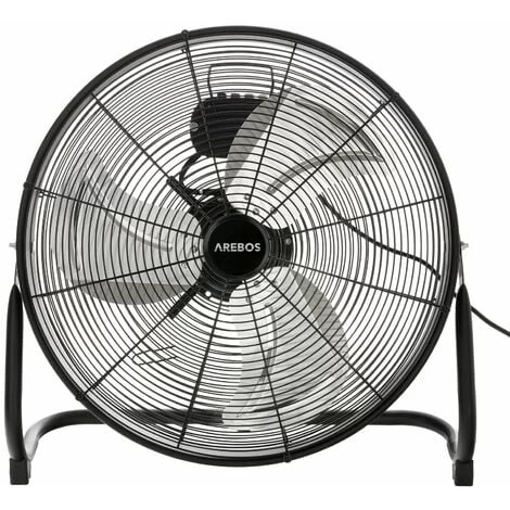 AREBOS Bodenventilator Windmaschine 20 Zoll Ø 50 Hallenlüfter Werkstattlüfter 3 AREBOS Bodenventilator Windmaschine 20 Zoll Ø 50 Hallenlüfter Werkstattlüfter