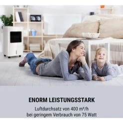 Oneconcept Freeze Me 3-in-1 Luftkühler Ventilator Luftbefeuchter 75 W 400 M³/h 8 Liter 3 Geschwindigkeiten Sensor-Touch-Display Oszillation 4 Kühlakkus Fernbedienung Mobil 10 Oneconcept Freeze Me 3-in-1 Luftkühler Ventilator Luftbefeuchter 75 W 400 M³/h 8 Liter 3 Geschwindigkeiten Sensor-Touch-Display Oszillation 4 Kühlakkus Fernbedienung Mobil -Elektrischer Ventilator Verkäufe 12690637 4