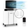 Oneconcept OneConcept Climatiseur Mobile, Climatiseur Portable, Humidificateur, Ventilateur, Ioniseur, Climatiseur Mobile Sans Évacuation, 2 Pack Glacons, Télécommande, 65W, Puissant Débit D'Air 400 M -Elektrischer Ventilator Verkäufe 12690638 1