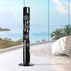 BRAST Ventilator Turmventilator Fernbedienung Timer LED Display 120cm Schwenkfunktion 3 Geschwindigkeiten Standventilator