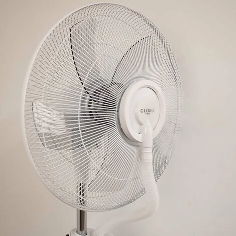 Stand Steh Ventilator WeißTimer Luftbefeuchter Oszilierend Kühler Beweglich 4 Rollen 7 Stand Steh Ventilator WeißTimer Luftbefeuchter Oszilierend Kühler Beweglich 4 Rollen – Bild 5