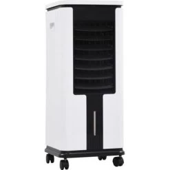 3-in-1 Mobiler Luftkühler Luftbefeuchter Luftreiniger 75W VidaXL