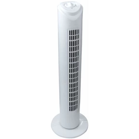Turm-Ventilator 79 Cm Weiss 45 Watt 3 Stufen Mit Oszilation 3 Turm-Ventilator 79 Cm Weiss 45 Watt 3 Stufen Mit Oszilation