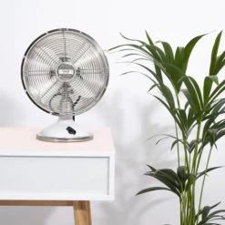 HKoenig JOE50 Tisch Ventilator Retro, Weiß 11 HKoenig JOE50 Tisch Ventilator Retro, Weiß -Elektrischer Ventilator Verkäufe 18534320 5