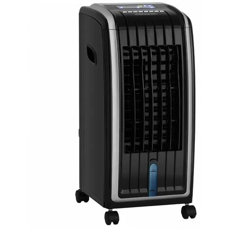 Monzana Luftkühler 4in1 5L Tank Timer 3 Stufen LED Display Mobiles Klimagerät Ventilator Klimaanlage Ionisator Aircooler Luftbefeuchter 4 Monzana Luftkühler 4in1 5L Tank Timer 3 Stufen LED Display Mobiles Klimagerät Ventilator Klimaanlage Ionisator Aircooler Luftbefeuchter – Bild 2