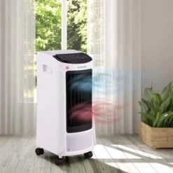 BRAST Mobiles Klimagerät Räume Bis 25 Qm 5in1 Kühlen Heizen Ventilator Ionisator Reinigung Klimaanlage Air Cooler Luftkühler