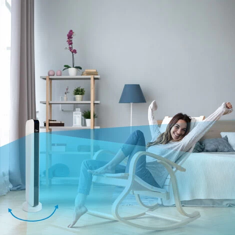 SUNTEC Turmventilator Standventilator Mit Fernbedienung Und Timer TO Slim 7 SUNTEC Turmventilator Standventilator Mit Fernbedienung Und Timer TO Slim – Bild 5