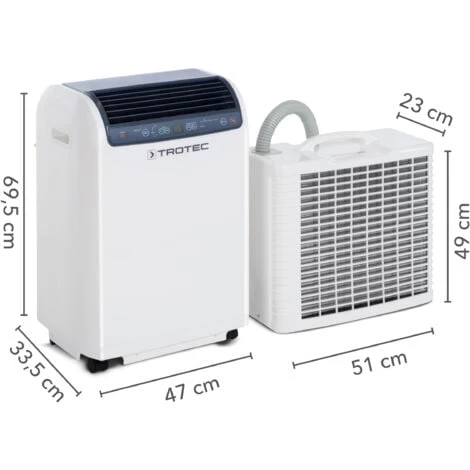 Trotec Split-Klimagerät PAC 4600 3 Trotec Split-Klimagerät PAC 4600
