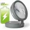 USB Tischventilator Grau Mit 4 Stufen Eldstad -Elektrischer Ventilator Verkäufe 28415400 1