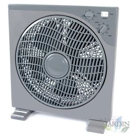 Quadratischer Bodenventilator 12 Oszillierend Mit Timer 40W 3 Quadratischer Bodenventilator 12 Oszillierend Mit Timer 40W