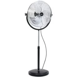 Standventilator Mit Neigbarem Kopf 3-stufig 45 Cm 100 W VidaXL