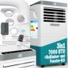 Monzana Klimaanlage MZKA780 Mobil 4in1 Fernbedienung Mit Abluftschlauch 7000 BTU Schlafmodus Klimagerät Luftentfeuchter -Elektrischer Ventilator Verkäufe 33353366 1