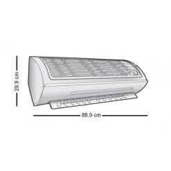 Dualsplit-Klimagerät Samsung Windfree 12000 + 12000 Btu Mit R32 Gas Wifi Weiß - Standard -Elektrischer Ventilator Verkäufe 34543092 4