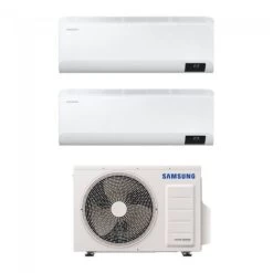 Dualsplit-Klimagerät Samsung Cebu 9000 + 9000 Btu Mit R32 Gas Wifi Weiß - Standard