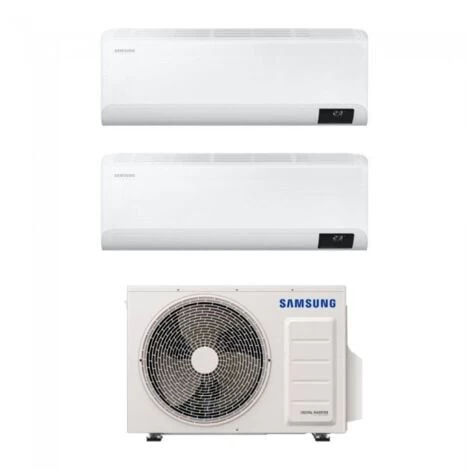 Dualsplit-Klimagerät Samsung Cebu 9000 + 12000 Btu Mit R32 Gas Wifi Weiß - Standard 3 Dualsplit-Klimagerät Samsung Cebu 9000 + 12000 Btu Mit R32 Gas Wifi Weiß - Standard