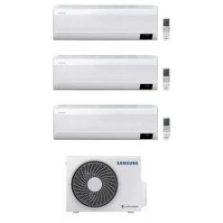 Trialsplit-Klimagerät Samsung Windfree Avant 9000 + 9000 + 9000 Btu Mit R32 Gas Wifi Weiß - Standard