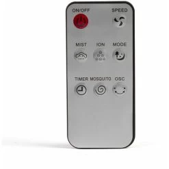 Schwarz Und Grau 90w 136cm Nebelventilator - Dom385 - Livoo -Elektrischer Ventilator Verkäufe 34729456 4