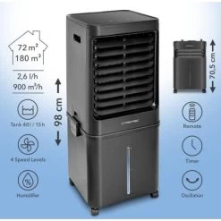 Trotec Aircooler, Luftkühler, Luftbefeuchter, Ventilatorkühler PAE 60 9 Trotec Aircooler, Luftkühler, Luftbefeuchter, Ventilatorkühler PAE 60 -Elektrischer Ventilator Verkäufe 35227283 3