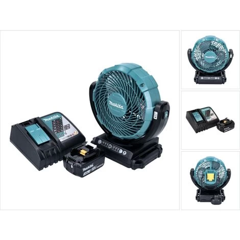 Makita DCF 102 RF1 Akku Ventilator Lüfter 18 V 18 Cm + 1x Akku 3,0 Ah + Ladegerät 3 Makita DCF 102 RF1 Akku Ventilator Lüfter 18 V 18 Cm + 1x Akku 3,0 Ah + Ladegerät