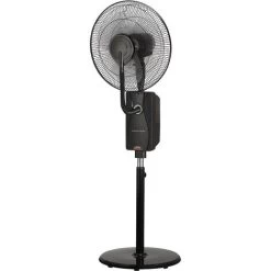 Mauk Stand - Ventilator Mit 1,2 Liter Sprühnebel - Inklusive Fernbedienung Und Überhitzungsschutz - 80 Watt