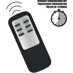 Mauk Stand - Ventilator Mit 1,2 Liter Sprühnebel - Inklusive Fernbedienung Und Überhitzungsschutz - 80 Watt -Elektrischer Ventilator Verkäufe 45801177 3