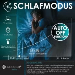 KESSER® Turmventilator Mit Fernbedienung 120 Cm Oszilation 55W LED-Display Ventilator Mit 3 Geschwindigkeitsstufen + Timer Bis 12 Stunden + 3 Betriebsmodi + 90° Oszillierend Towerventilator, Schw -Elektrischer Ventilator Verkäufe 49515927 3