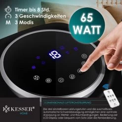 KESSER® 4in1 Mobile Klimaanlage Fernbedienung Klimagerät Ventilator Klimaanlage 7 L Tank Timer 3 Stufen Ionisator Luftbefeuchter Luftkühler , Schwarz / Weiß 9 KESSER® 4in1 Mobile Klimaanlage Fernbedienung Klimagerät Ventilator Klimaanlage 7 L Tank Timer 3 Stufen Ionisator Luftbefeuchter Luftkühler , Schwarz / Weiß -Elektrischer Ventilator Verkäufe 49515954 3