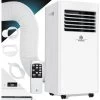 KESSER® - Klimaanlage Mobiles Klimagerät 4in1 Kühlen, Luftentfeuchter, Lüften, Ventilator - 7000 BTU/h (2.000 Watt) 2,3KW - Mobil Klima Mit Montagematerial, Fernbedienung Und Timer, Nachtmodus, Weiß, 7000BTU -Elektrischer Ventilator Verkäufe 49516522 1