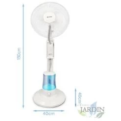 Grunkel-Ventilator Mit Vernebler, 3 Geschwindigkeiten, 75 W, Weiß. 11 Grunkel-Ventilator Mit Vernebler, 3 Geschwindigkeiten, 75 W, Weiß. -Elektrischer Ventilator Verkäufe 51278006 5