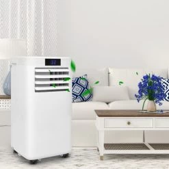 Hengda Mobiles Klimagerät 9000BTU 4 In 1 Mit Abluftschlauch, Klimaanlage Luftentfeuchter Ventilationsfunktion 24h-Timer -Elektrischer Ventilator Verkäufe 51404583 5