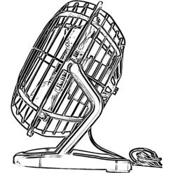 LangRay USB-Ventilator - Mini-USB-Lüfter Für Den Schreibtisch Mit An / Aus-Schalter In - Schwarz -Elektrischer Ventilator Verkäufe 52037436 3