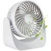 SB Mini Ventilator , Tischventilator Mit Wiederaufladbare Batterie 3 Geschwindigkeiten Lüfter Geräuscharm USB Fan Einfach Zu Tragen - Weiß -Elektrischer Ventilator Verkäufe 53929522 1