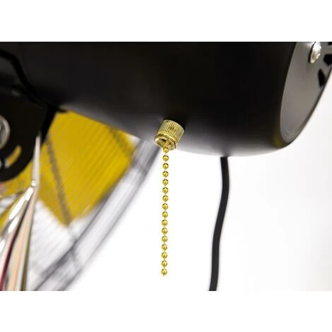 STANLEY STANDVENTILATOR - STAHL - Ø 76 Cm - SCHWARZ/GELB 4 STANLEY STANDVENTILATOR - STAHL - Ø 76 Cm - SCHWARZ/GELB – Bild 2