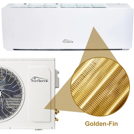 TroniTechnik® Reykir Split Klimaanlage Inverter Splitgerät Mit UVC Luftsterilisation, Kühlung Heizung Ventilation Entfeuchtung, Fernbedienung, WiFi App-Steuerung (9000 BTU) 7 TroniTechnik® Reykir Split Klimaanlage Inverter Splitgerät Mit UVC Luftsterilisation, Kühlung Heizung Ventilation Entfeuchtung, Fernbedienung, WiFi App-Steuerung (9000 BTU) – Bild 5