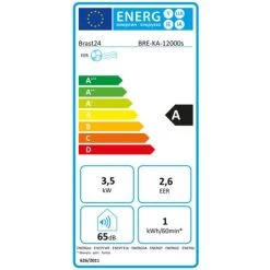 BRAST Klimaanlage Mobiles Klimagerät Mit Abluftschlauch Für Räume Bis 45 Qm Inkl. Fensterabdichtungsset & Fernbedienung 3in-1 Ventilator Luftentfeuchter Luftkühler 12.000 BTU [Energieklasse A] -Elektrischer Ventilator Verkäufe 58150550 3