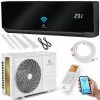 KESSER® Klimaanlage SET Split - Klimagerät Mit WiFi/App Funktion - Kühlen A++/ Heizen A+ , Kältemittel R32 - LCD-Display , Fernbedienung Und Timerfunktion - Inkl. Komplettem Montagematerial, Split 90 -Elektrischer Ventilator Verkäufe 58432791 1