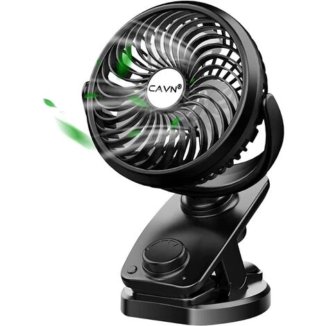 5000mAh Leise Tischventilator Clip Fan, Mini USB Ventilator, Auto-Oszillierend, 360° Drehung Wiederaufladbarer Stufenloser Geschwindigkeit Lüfter Für Auto Schlafzimmer Büro Kinderwagen Camping 3 5000mAh Leise Tischventilator Clip Fan, Mini USB Ventilator, Auto-Oszillierend, 360° Drehung Wiederaufladbarer Stufenloser Geschwindigkeit Lüfter Für Auto Schlafzimmer Büro Kinderwagen Camping