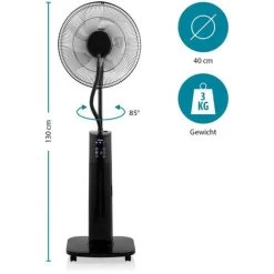 Tristar Standventilator Oszillierend & Sprühnebel Luftbefeuchtung Fernbedienung & Timer -Elektrischer Ventilator Verkäufe 73794657 3