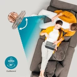 Tristar Standventilator Oszillierend Kupfer Ø40cm 50W Höhe 85-128cm -Elektrischer Ventilator Verkäufe 73794904 5