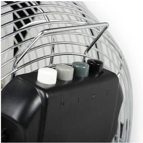 Tristar Bodenventilator In Silber, Ø 35cm, 70 Watt, 3 Leistungsstufen, 130° Winkel 5 Tristar Bodenventilator In Silber, Ø 35cm, 70 Watt, 3 Leistungsstufen, 130° Winkel – Bild 3