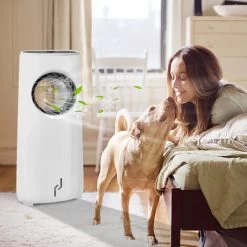 Froadp Klimaanlage Mobil Klimagerät Ohne Abluftschlauch Ventilator Luftkühler Mit Luftbefeuchtung Luftreiniger (4 Liter Kapazität, 80W) -Elektrischer Ventilator Verkäufe 75062370 5