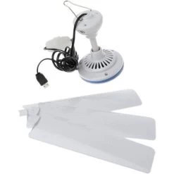 DC 5V Deckenventilator Luftkühler Tragbare USB-Ventilatoren Für Bett Im Freien Camping Mini Hängende Wohnmobilzelte USB-Hängeventilator Deckenventilator A -Elektrischer Ventilator Verkäufe 75266635 4