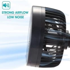 Autolüfter Mit Kontinuierlicher Rotation, Variabler Geschwindigkeit, Leise, Leistungsstarke Anpassung, Lüfter, Kühlung Von 12-V-Autolüftern Im Sommer (6') -Elektrischer Ventilator Verkäufe 75271313 3