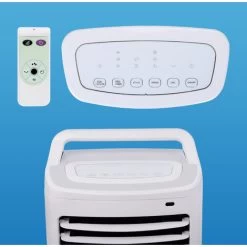 Aigostar Kohl - Mobiles Klimaanlage, 15L, Klimaanlage Mobil 3 In 1 Aircooler, Luftkühler, Leise, 60W, 3-Gang Windmodus, Klimagerät Ohne Abluftschlauch, 7H Timer, Klima Ventilator Mit Fernbedienung -Elektrischer Ventilator Verkäufe 76054560 3