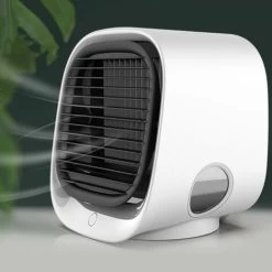 Air Cooler Fan USB Mini Tragbare Klimaanlage Fan Desk Space Personal Cooler Lüfter Für Schlafzimmer Büro Dropshipping