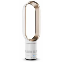 Elektrischer Blattloser Ventilator Cool Air 16-Zoll-Kinder-Sicherheits-Turmventilator Home-Office-Luftkühler Mit Ferngesteuertem Ventilator EU-Stecker Gold