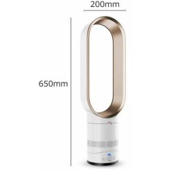 Elektrischer Blattloser Ventilator Cool Air 16-Zoll-Kinder-Sicherheits-Turmventilator Home-Office-Luftkühler Mit Ferngesteuertem Ventilator EU-Stecker Gold -Elektrischer Ventilator Verkäufe 76320015 3