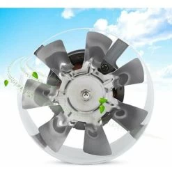 Ventilatoren Abzüge Kanalentlüftung Wandmontierter Abluftventilator Geräuscharmer Ventilator Home Badezimmer Küche Garage Belüftungsversorgung 25W 220V -Elektrischer Ventilator Verkäufe 78939204 3