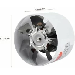 Ventilatoren Abzüge Kanalentlüftung Wandmontierter Abluftventilator Geräuscharmer Ventilator Home Badezimmer Küche Garage Belüftungsversorgung 25W 220V -Elektrischer Ventilator Verkäufe 78939204 5